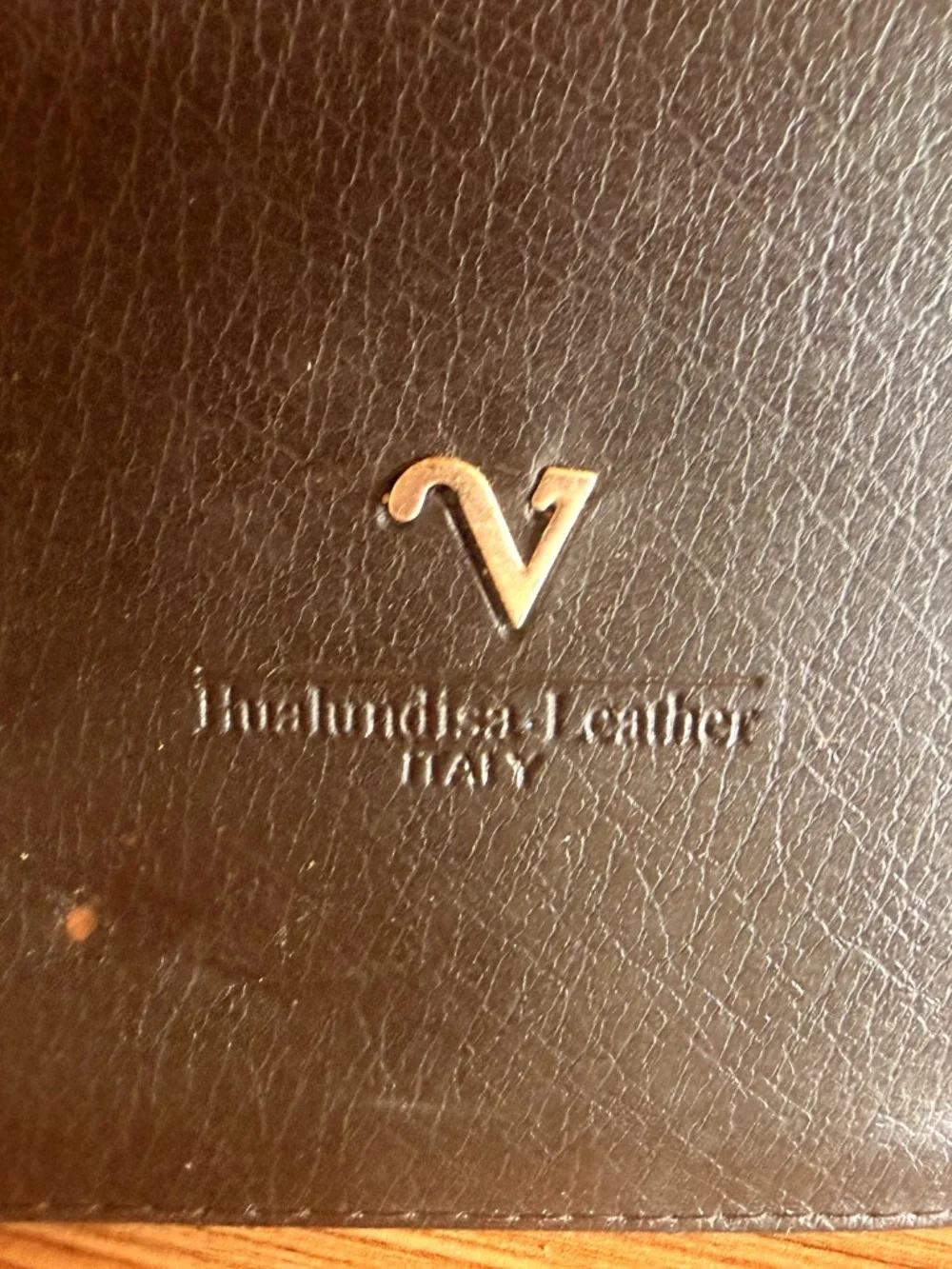 Vintage Italmoda Leather Italy Black Briefcase Portfolio